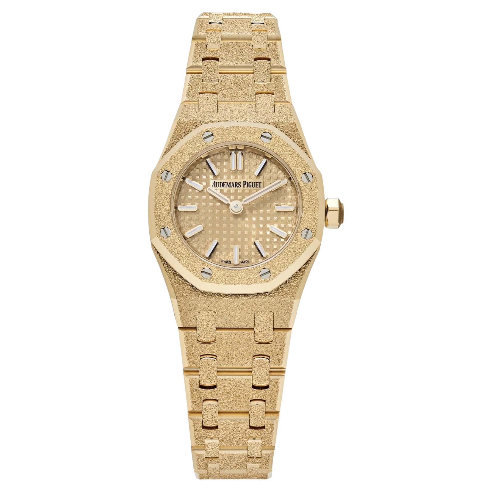 What does a frosted watch mean?