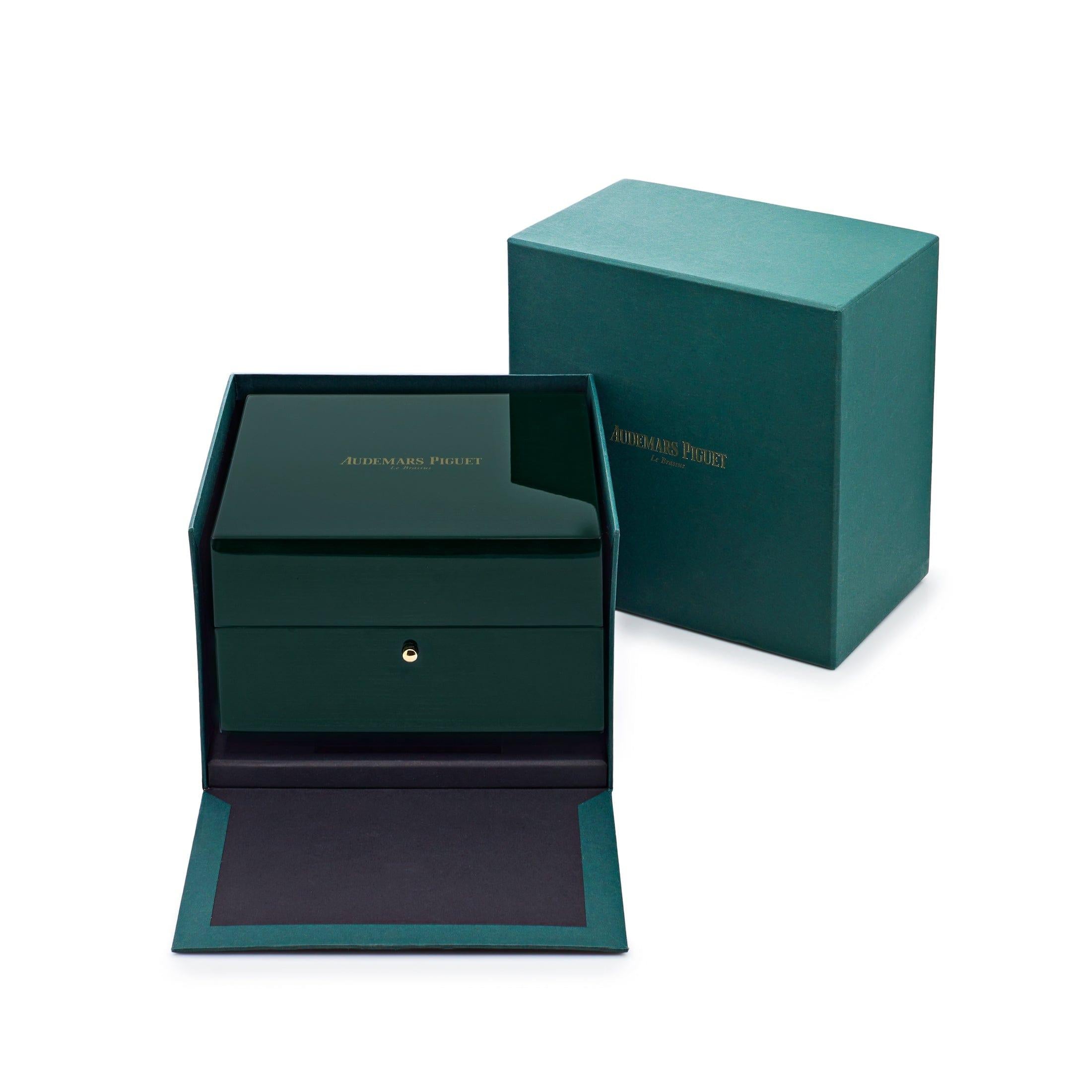 Audemars Piguet Royal Oak 67630OR.GG.1312OR.01 « Mini » Quartz or rose dépoli en vente 5
