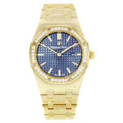 Audemars Piguet Royal Oak 67651bA.ZZ.1261BA.02 18 Karat Gold Quartz Ladies Watch