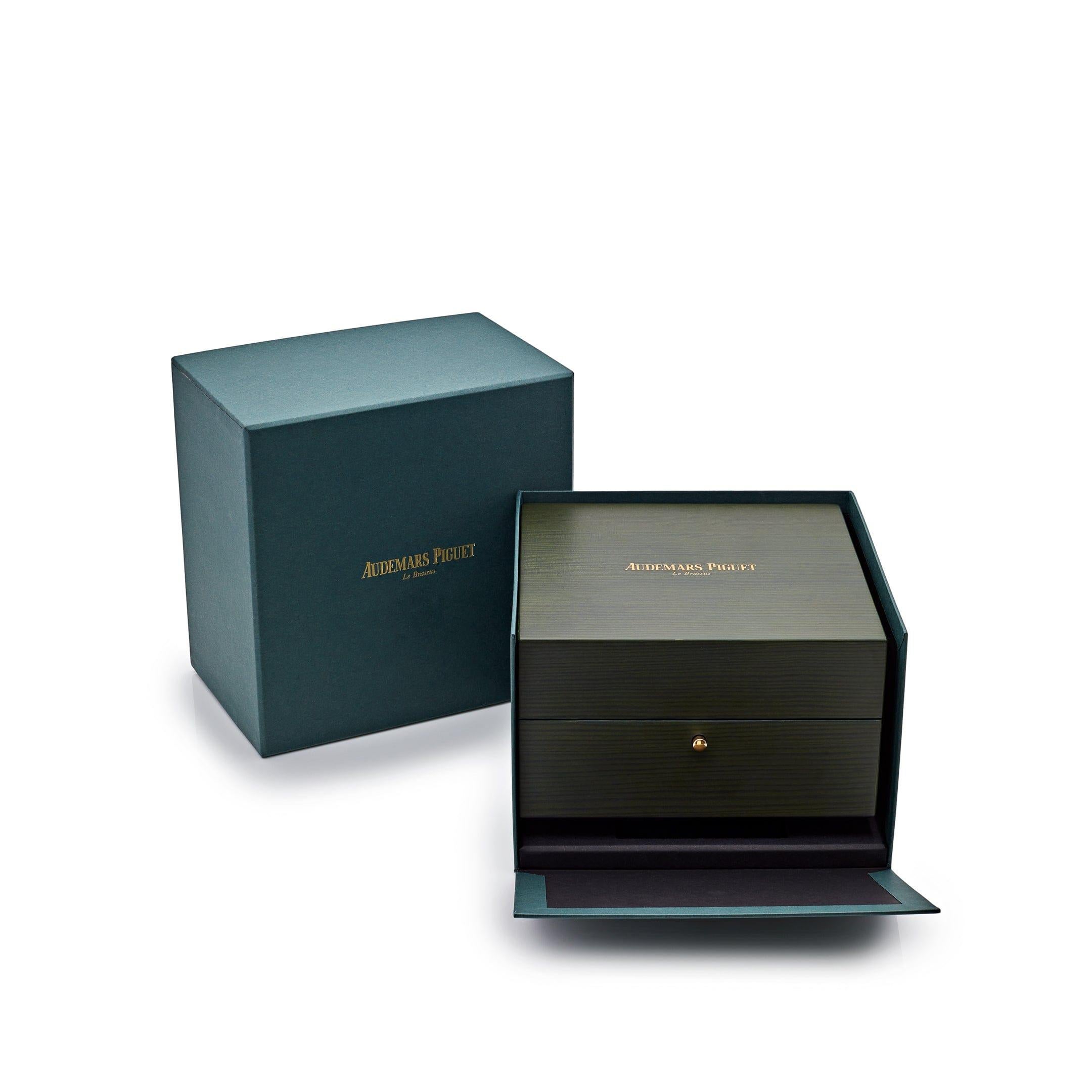 Audemars Piguet Royal Oak 77450OR.OO.1361OR.01 'Ladies' Rose Gold Pink Dial 5