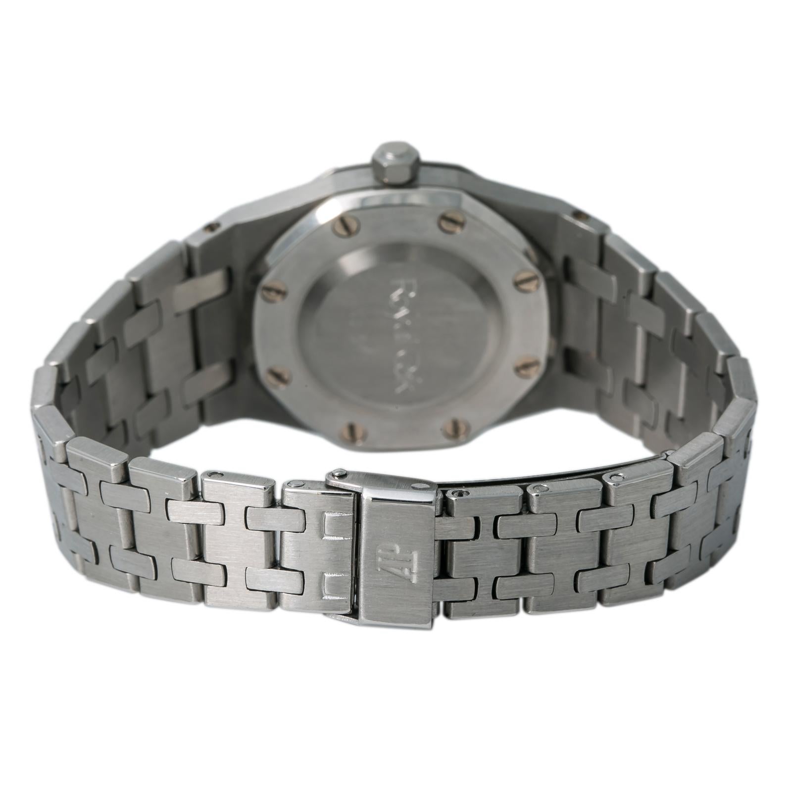 Audemars Piguet Royal Oak 8638ST Women's Automatic Watch Stainless Steel In Good Condition For Sale In Miami, FL