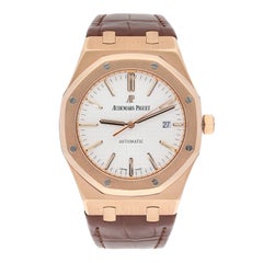 Audemars Piguet Royal Oak Automatic 41mm Mens Watch Silver 15400OR.OO.D088CR.01