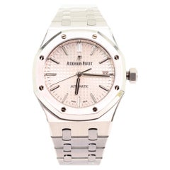 Audemars Piguet Montre automatique Royal Oak en acier inoxydable Audemars Piguet Montre automatique Royal Oak en acier inoxydable