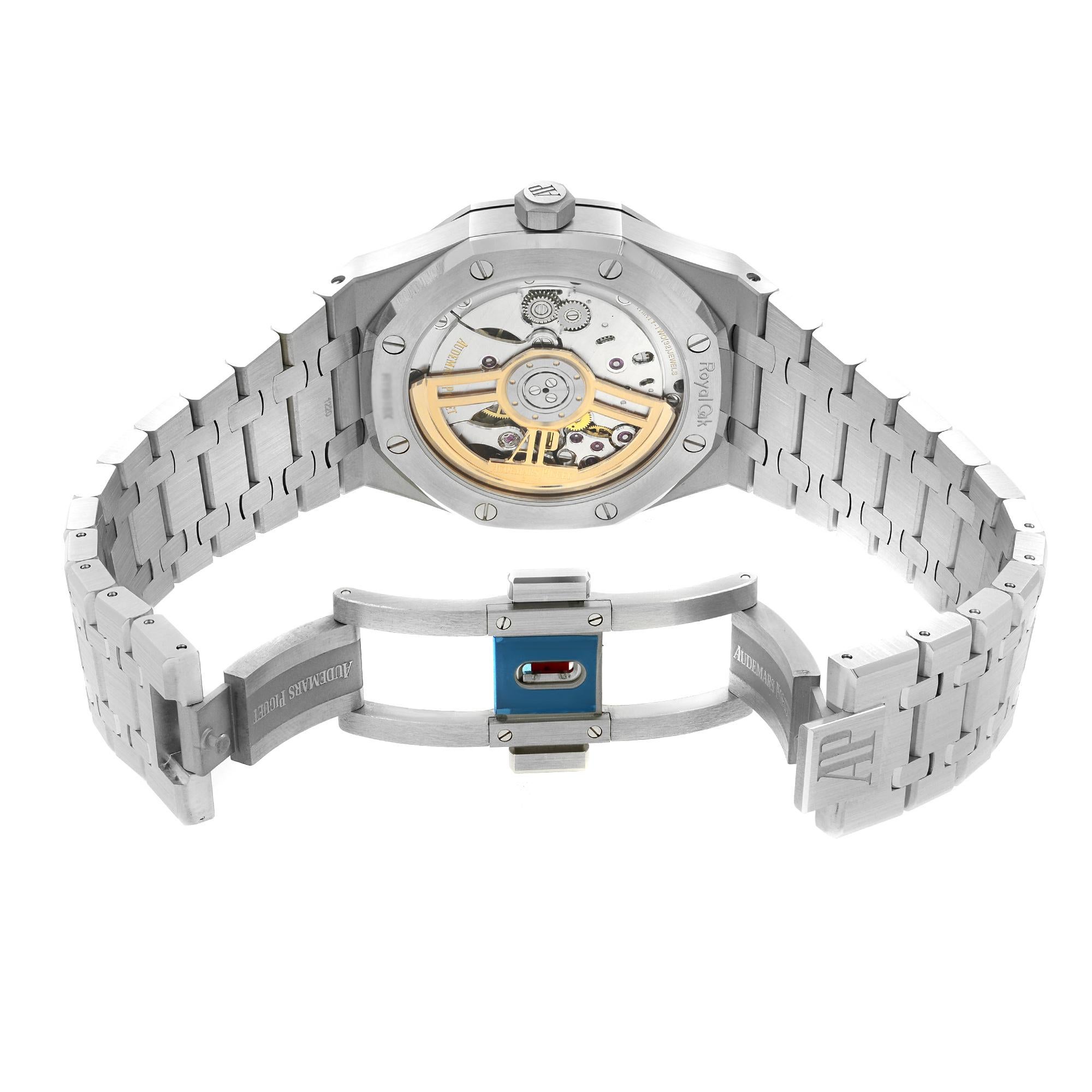 Audemars Piguet Royal Oak Blue Dial Automatic Mens Watch 15500ST.OO.1220ST.01 1
