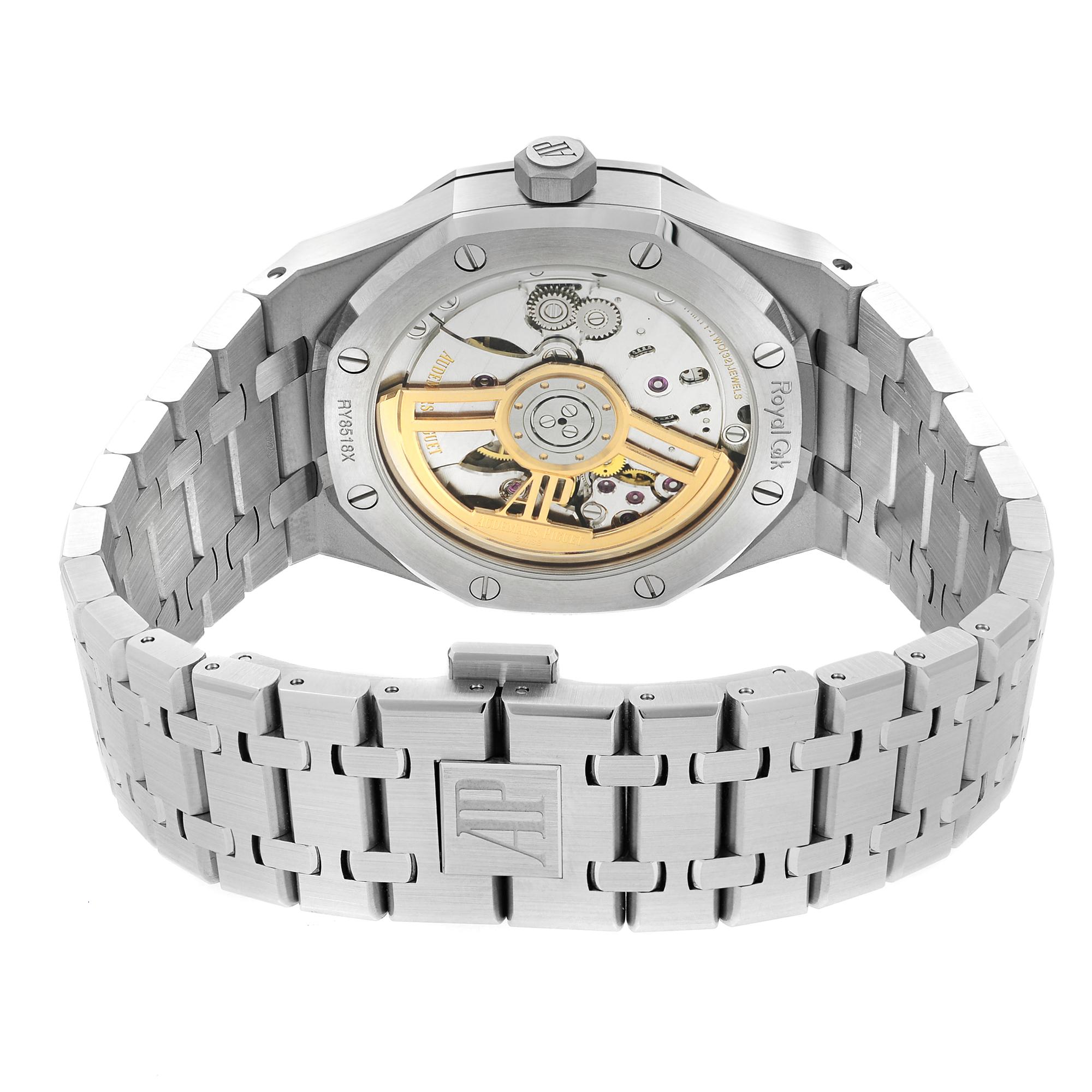 Audemars Piguet Royal Oak Blue Dial Automatic Mens Watch 15500ST.OO.1220ST.01 2