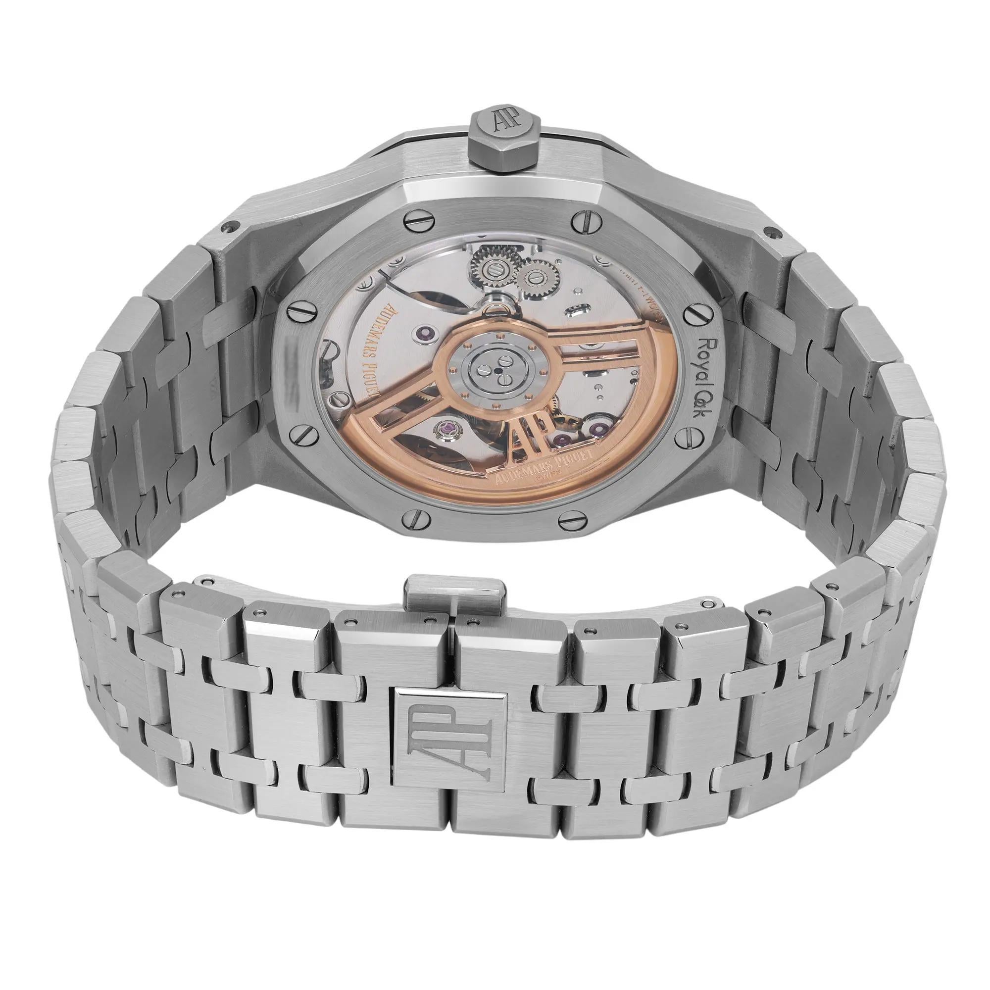 Audemars Piguet Royal Oak Montre automatique pour hommes 15500ST.OO.1220ST.01 en vente 2