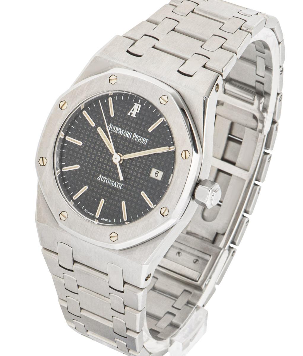 Audemars Piguet Royal Oak Blue Dial m15000ST.OO.0789ST.01 Watch In Excellent Condition In Mayfair, London, London