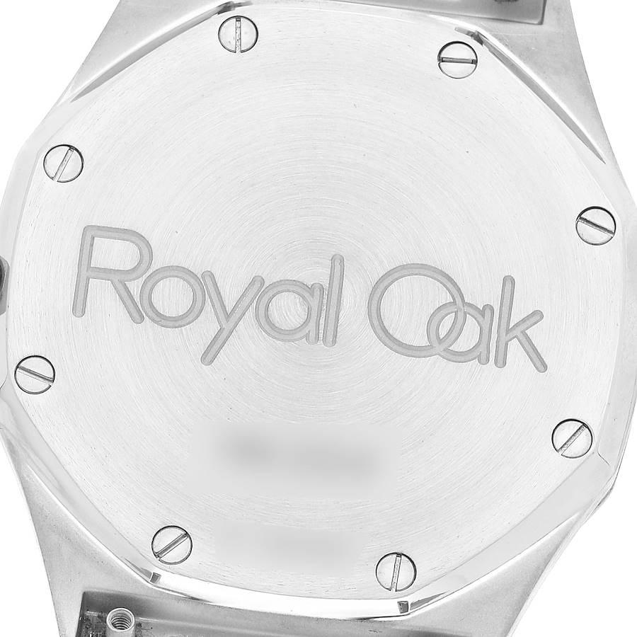 Audemars Piguet Royal Oak Blue Dial Steel Mens Watch 14800ST In Excellent Condition In Atlanta, GA