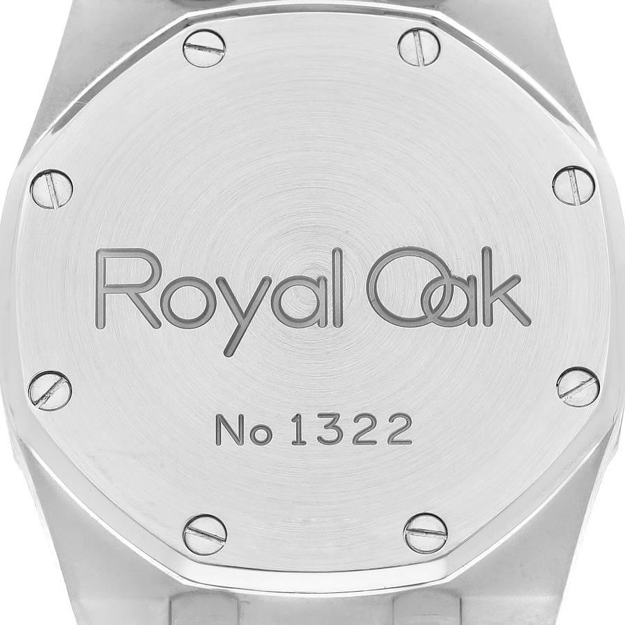 Audemars Piguet Royal Oak Blue Dial Steel Mens Watch 15000ST In Excellent Condition For Sale In Atlanta, GA