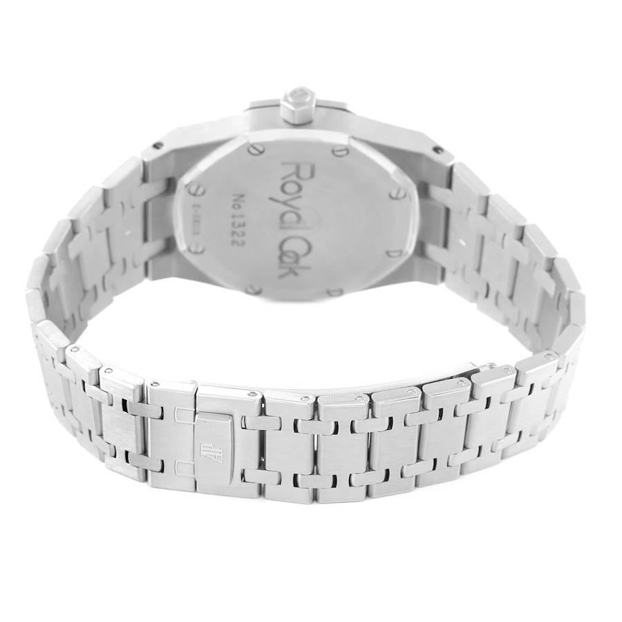 Audemars Piguet Montre pour homme Royal Oak avec cadran en acier et cadran bleu, 15000ST Pour hommes en vente