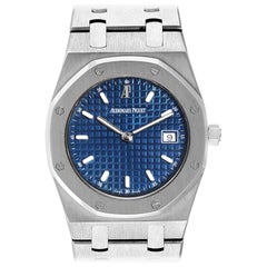 Audemars Piguet Royal Oak Blue Dial Steel Men's Watch 57175ST