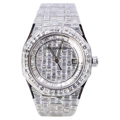 Audemars Piguet Royal Oak Chandelier 41mm Orologio con quadrante ghiacciato personalizzato 15400ST