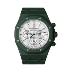 Audemars Piguet Royal Oak Chrono 41mm 26320ST.OO.1220ST.02 Céramique verte personnalisée