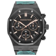 Audemars Piguet Royal Oak Chronograph 41mm Black Ceramic Truly Unworn 2024