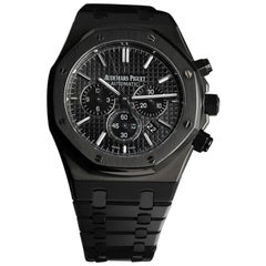 Audemars Piguet Royal Oak Chronograph Custom All Black Watch
