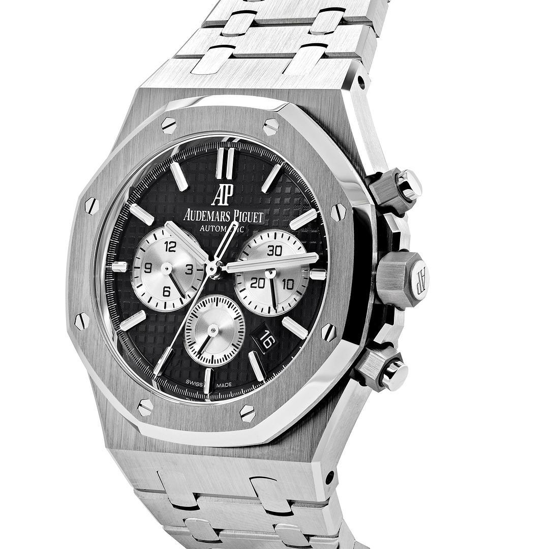 Audemars Piguet Royal Oak Chronograph Steel Black Dial 26331ST.OO ...
