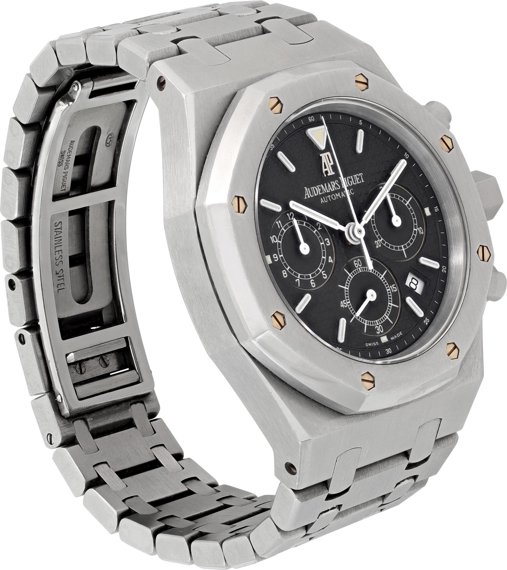 Audemars Piguet Royal Oak Chronograph Wristwatch Ref 25860ST.OO.1110ST.04 In Excellent Condition In Surfside, FL