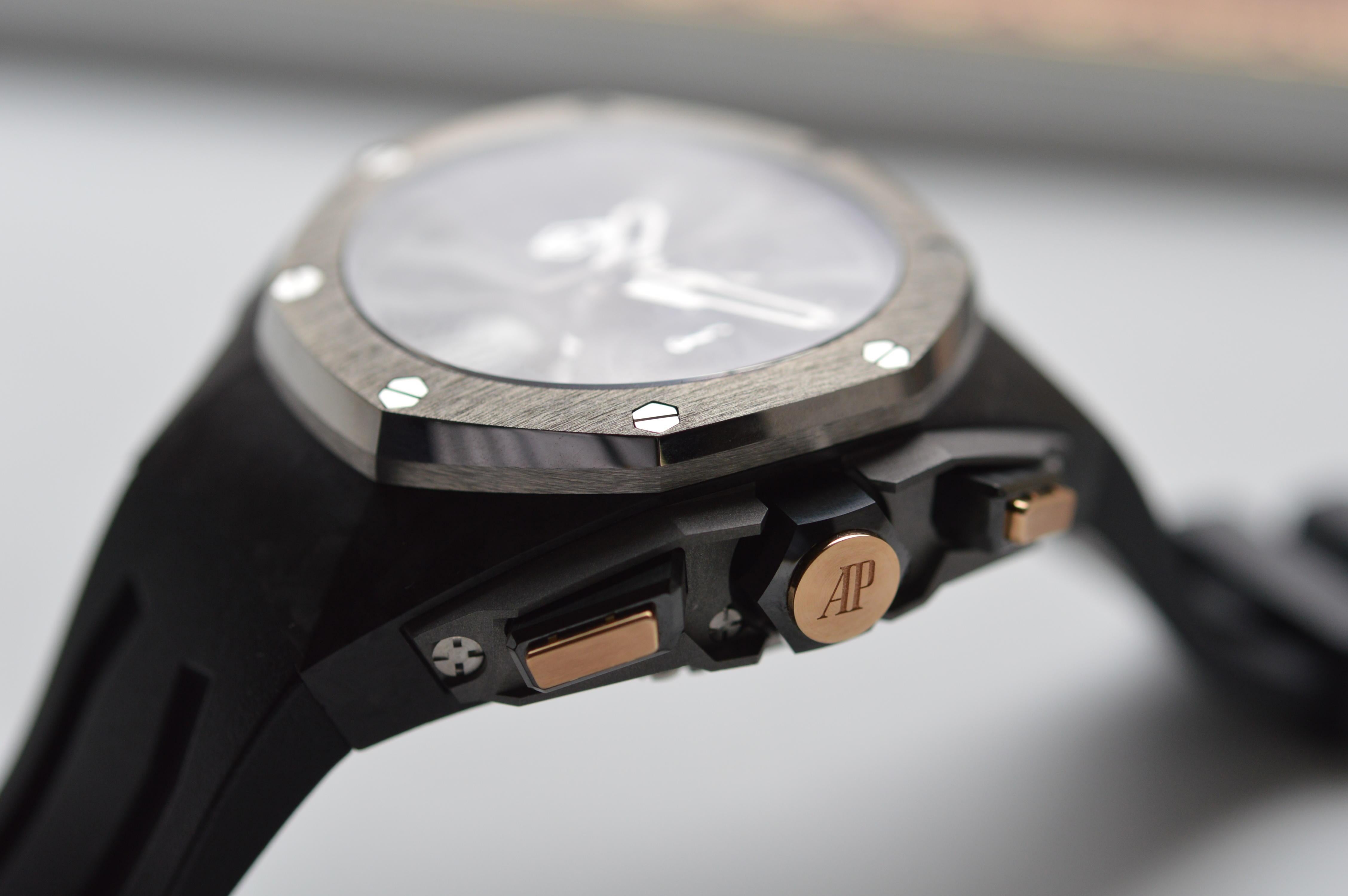 Audemars Piguet - Collection complète Laptimer en carbone Royal Oak Concept de Michael Schumacher en vente 4