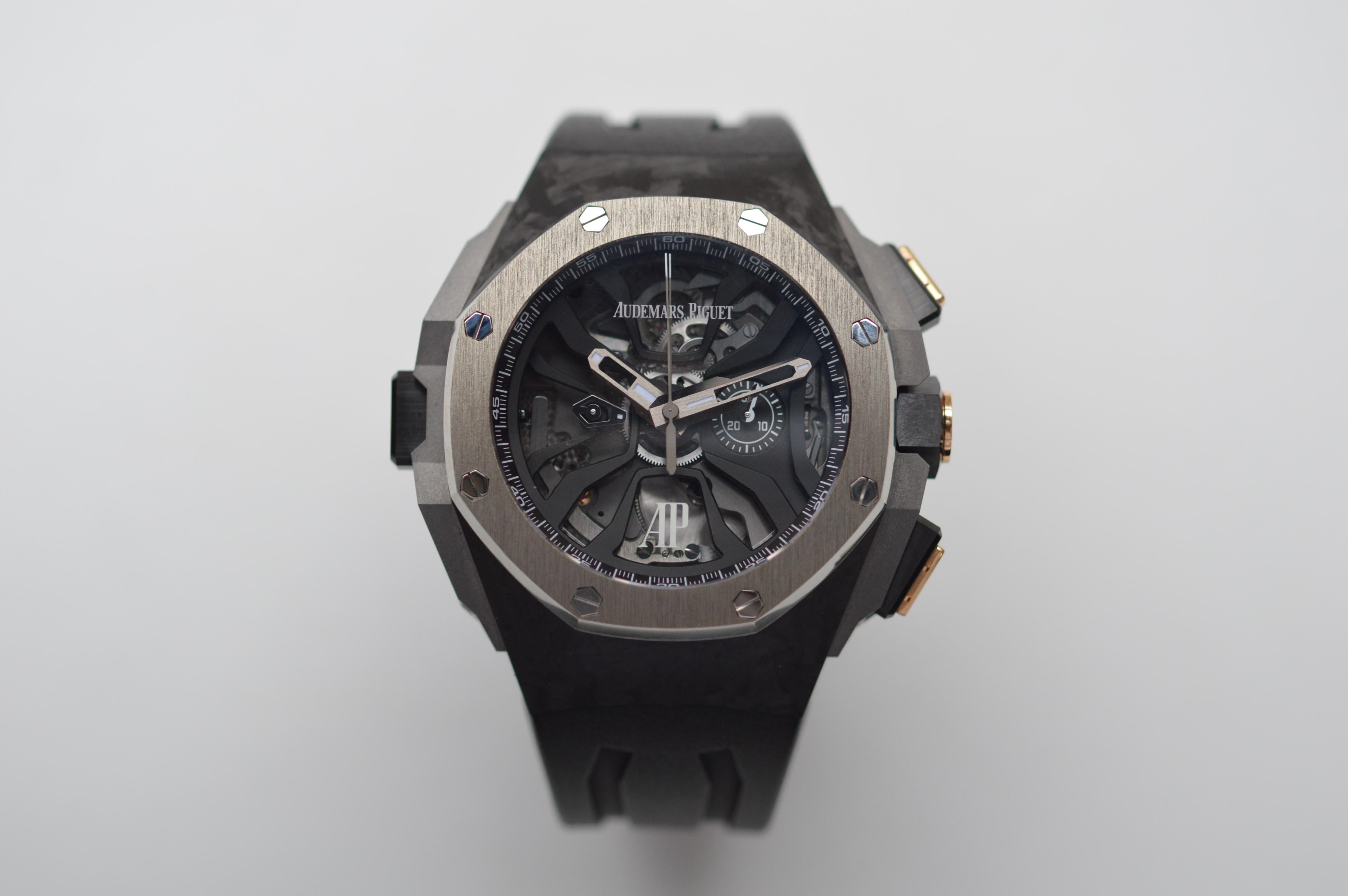 Audemars Piguet - Collection complète Laptimer en carbone Royal Oak Concept de Michael Schumacher Unisexe en vente