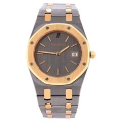 Audemars Piguet Royal Oak Date Quartz Watch Tantalum and Rose Gold