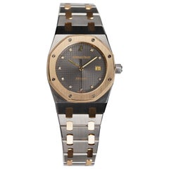 Reloj Audemars Piguet Royal Oak Diamond de oro y acero inoxidable, 1991-2000