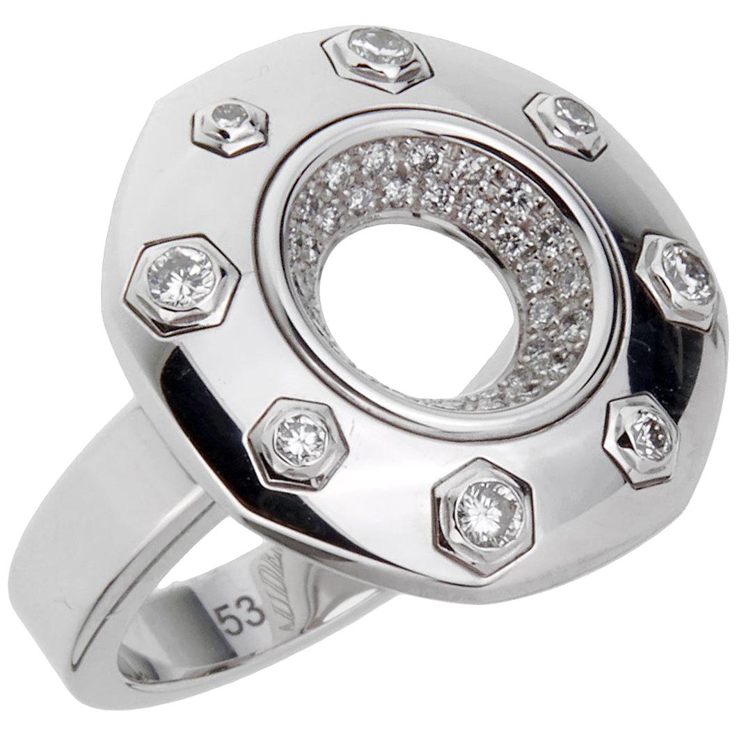 Audemars Piguet Royal Oak Diamond White Gold Ring