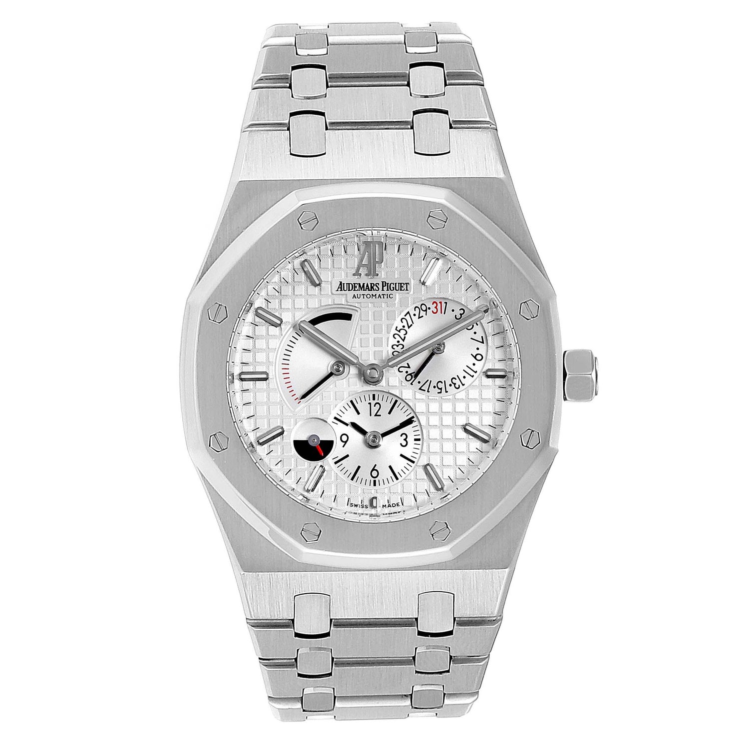 Audemars Piguet Royal Oak Dual Time Power Reserve Men S Watch 26120st For Sale At 1stdibs