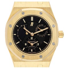 Audemars Piguet Royal Oak Dual Time Yellow Gold Mens Watch 25730BA