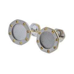 Vintage Audemars Piguet Royal Oak Gold Cufflinks