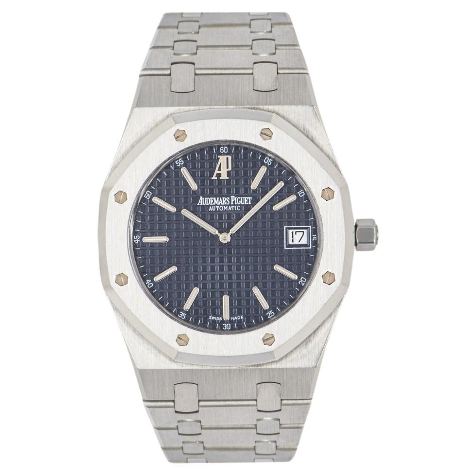 Audemars Piguet Royal Oak Jumbo Esfera Azul Extrafina Sin Usar