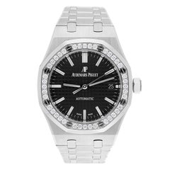 Audemars Piguet Royal Oak Ladies 37 Automatic Diamond Bezel 15451ST.ZZ.1256ST.01