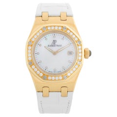 Audemars Piguet Royal Oak Ladies Quartz Watch Yellow Gold 67601BA