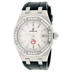 Audemars Piguet Royal Oak Lady Alinghi Original Diamond Bezel SS Watch