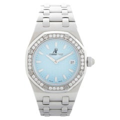 Audemars Piguet Royal Oak Lady Blue Dial Stainless Steel Ref. 67651ST