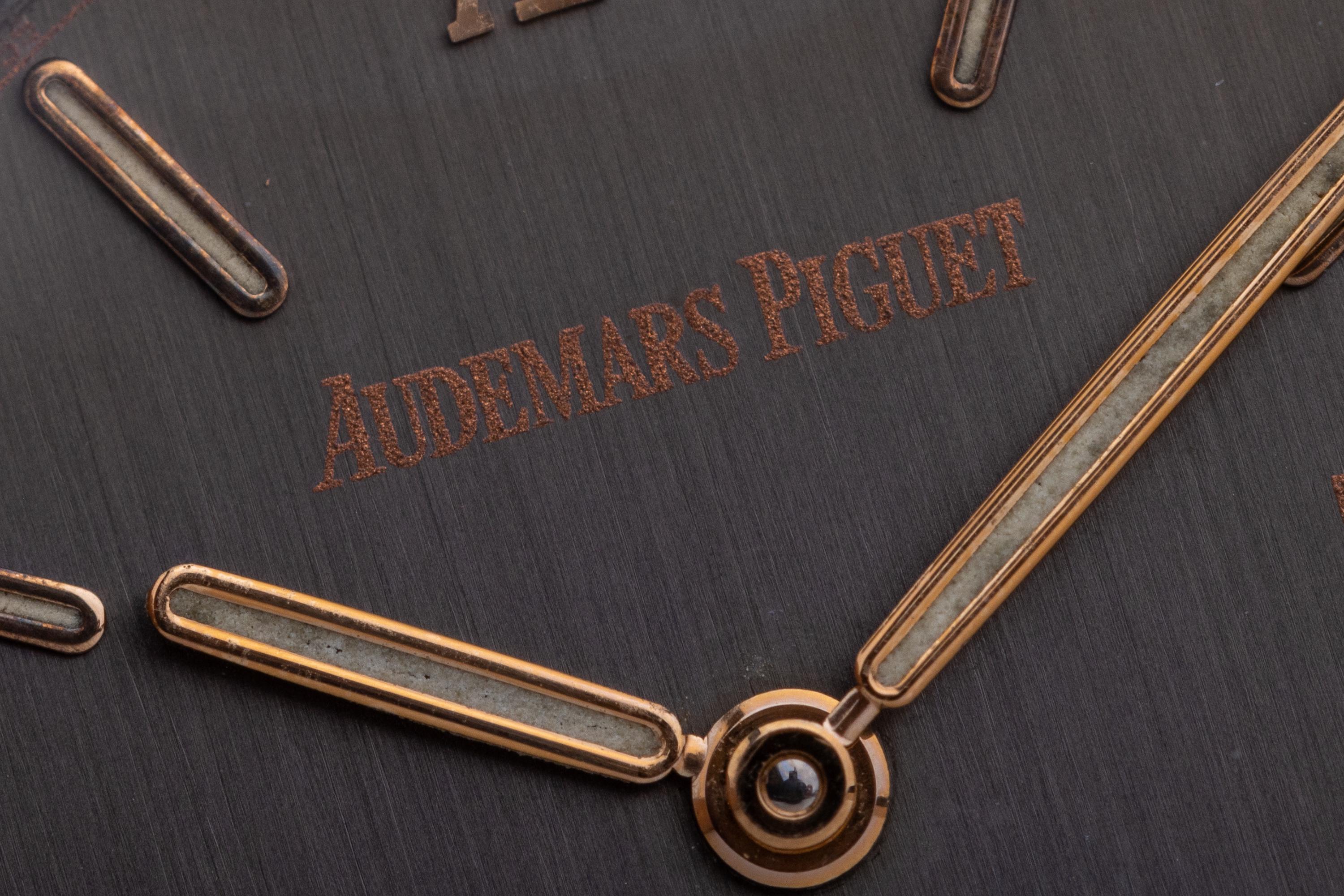 Audemars Piguet Royal Oak Midsize  56175TR  Tantalum & 18k Rose Gold  33mm For Sale 6