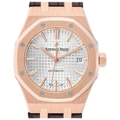 Audemars Piguet Royal Oak Midsize Rose Gold Men's Watch 15450OR