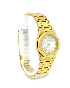 Audemars Piguet Royal Oak Mini 18K Yellow Gold MOP Dial Ladies Watch