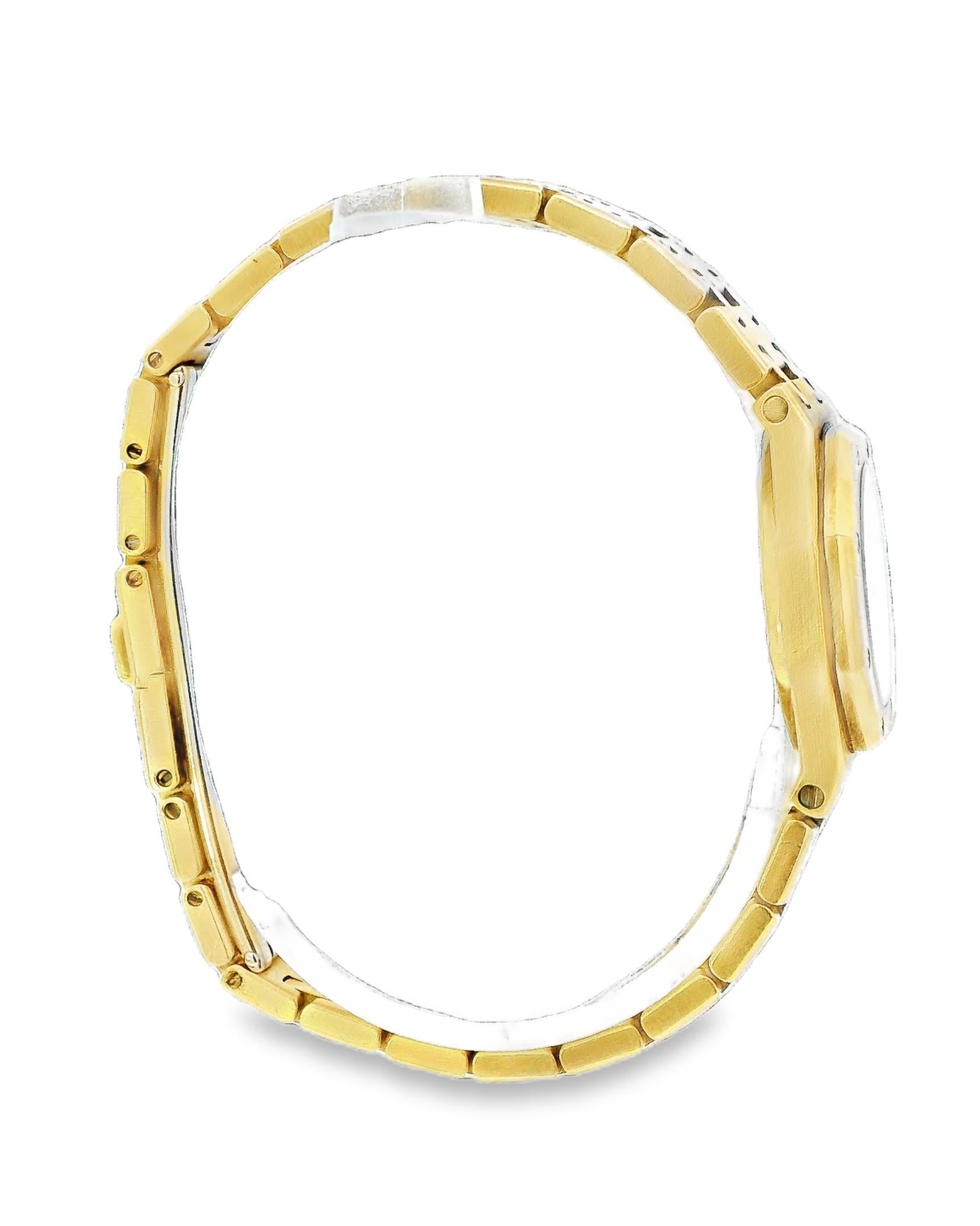 Women's or Men's Audemars Piguet Royal Oak Mini 18K Yellow Gold MOP Dial Ladies Watch For Sale