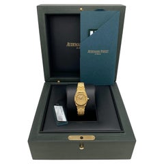 Audemars Piguet Royal Oak Mini Frosted Gold Quartz Watch 67630BA.GG.1312BA.01