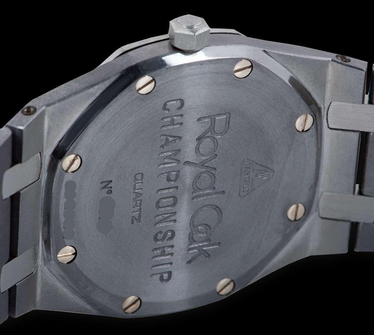 Women's or Men's Audemars Piguet Royal Oak Nick Faldo Championship Tantalum and Stainless Steel
