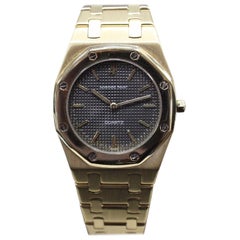 Retro Audemars Piguet Royal Oak No 494 18 Karat Yellow Gold