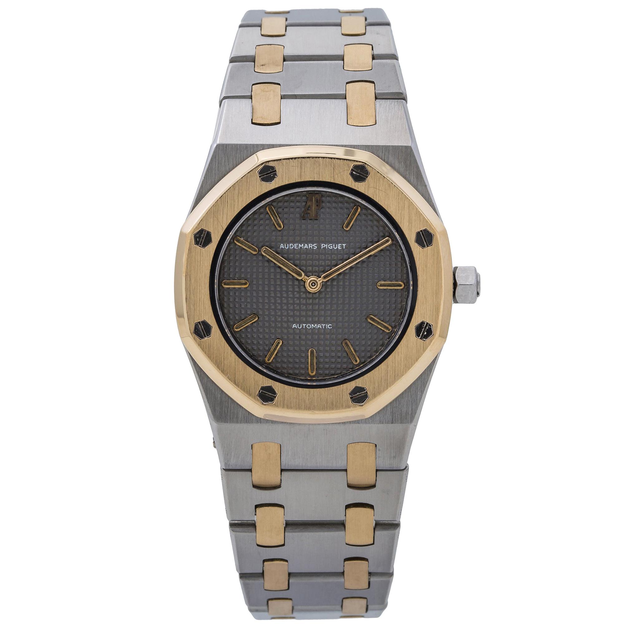 Audemars Piguet Royal Oak No-ref#, Grey Dial, Certified For Sale