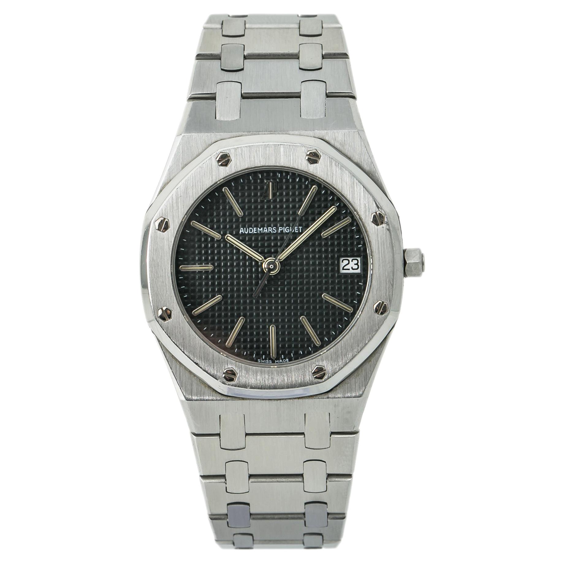 Audemars Piguet Royal Oak No-Ref#, Grey Dial, Certified