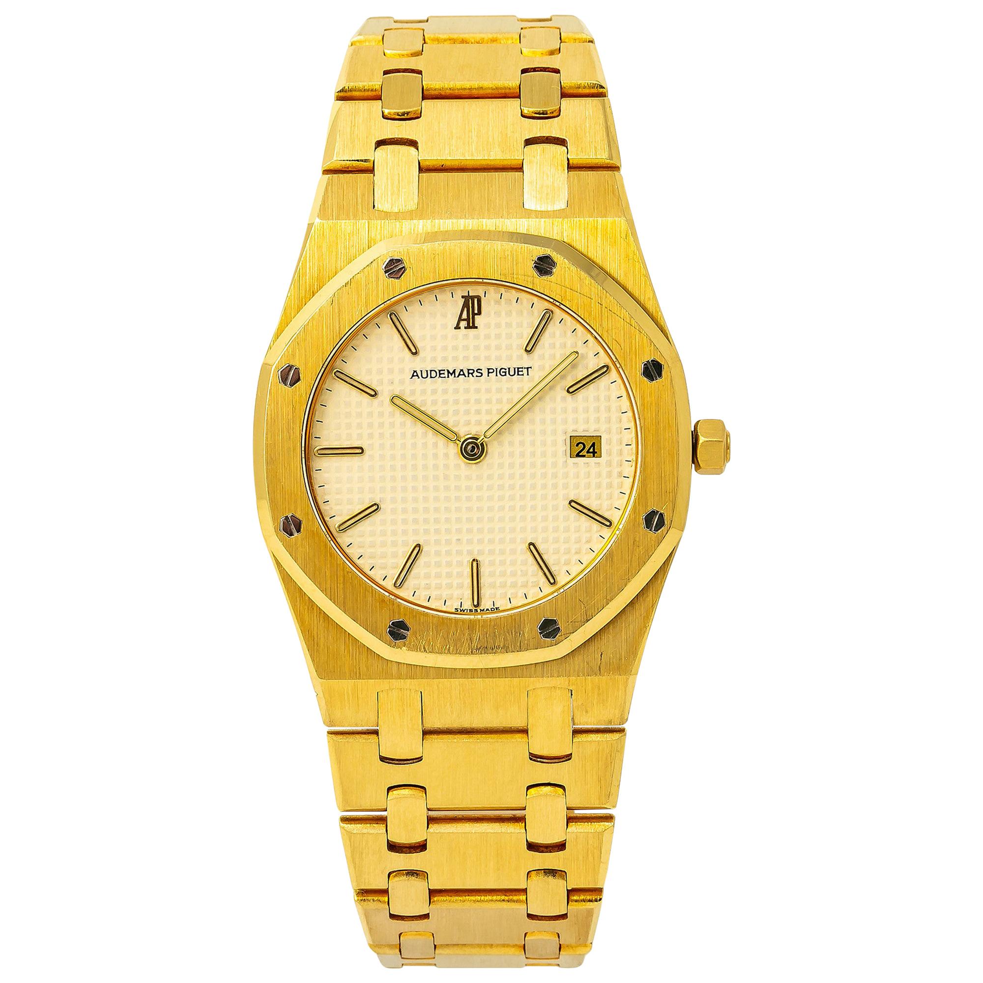 Audemars Piguet Royal Oak34194, Black Dial Certified Authentic For Sale