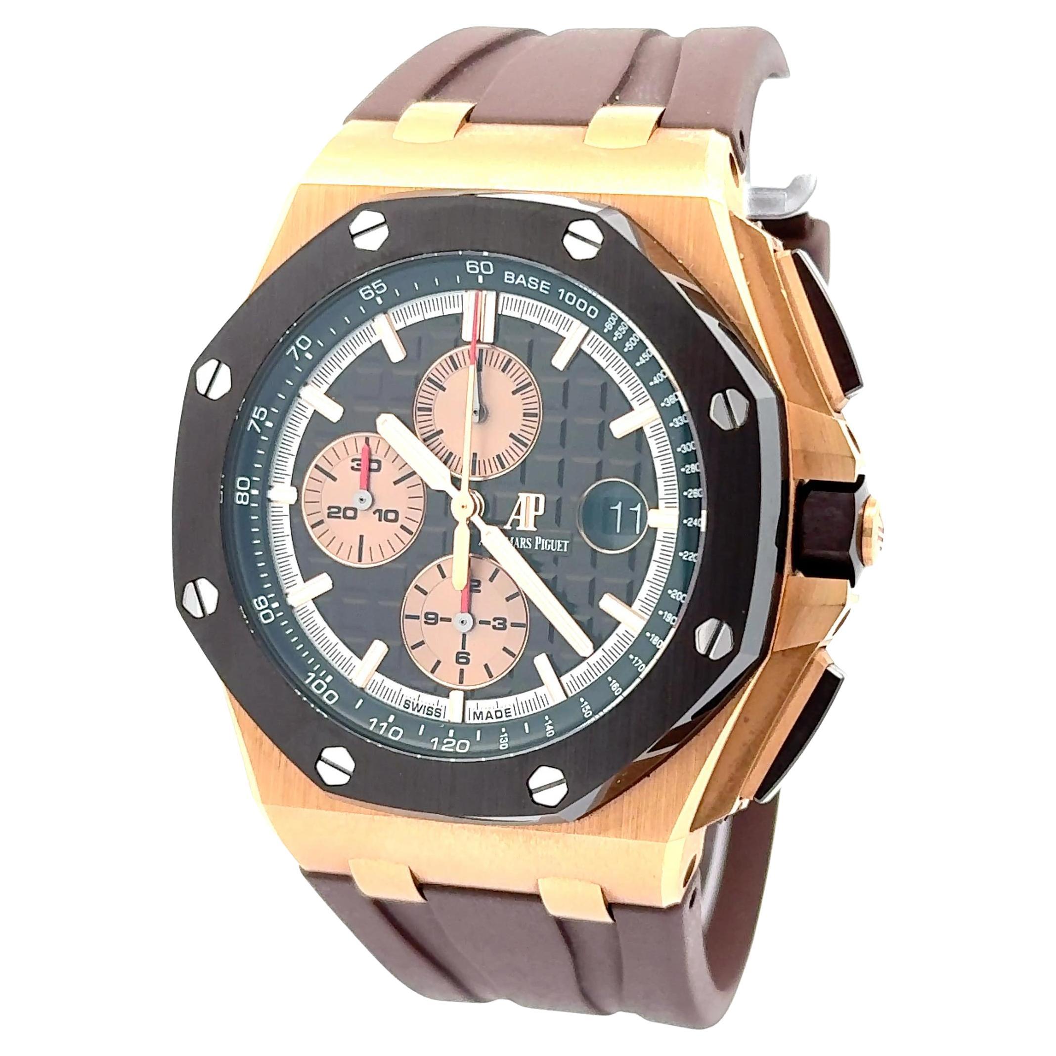 Audemars Piguet Royal Oak Offshore 18kt Rose Gold Limited Edition Uhr