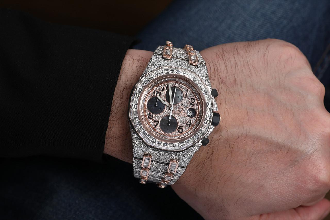 two tone ap iced out