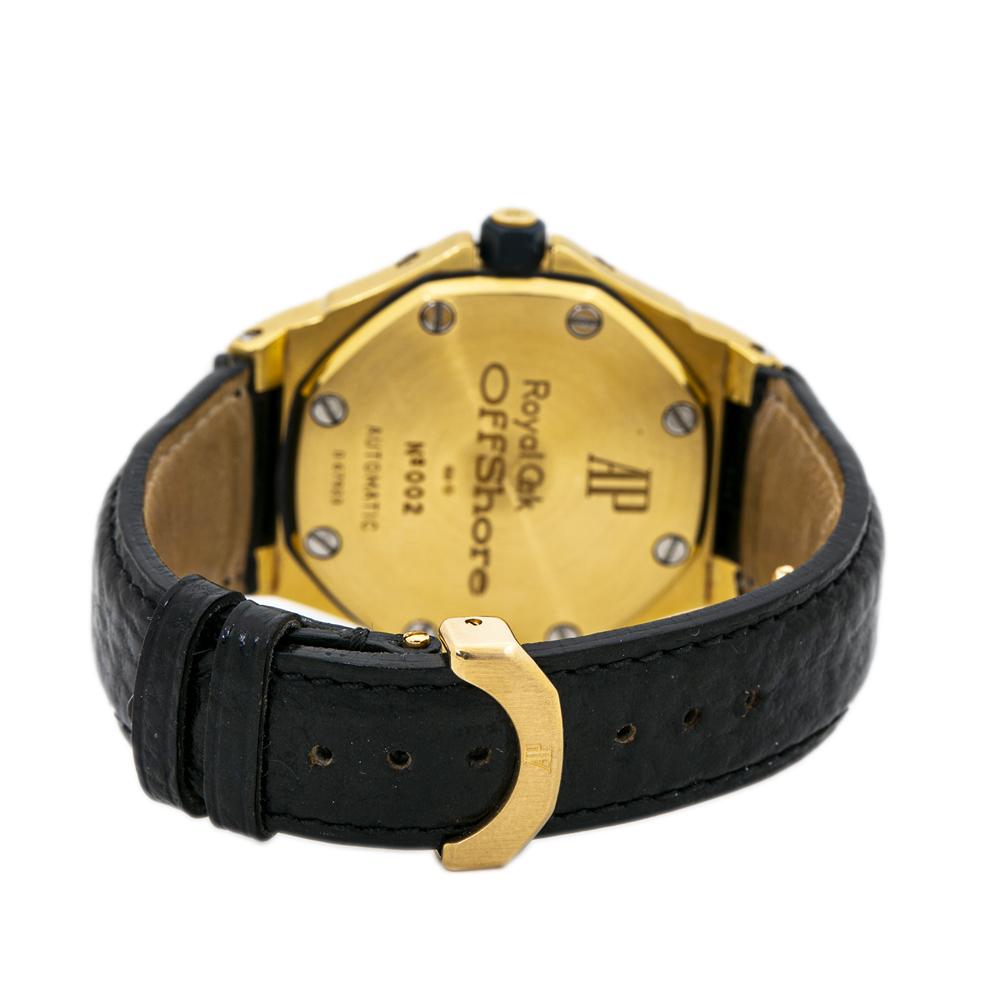 Audemars Piguet Royal Oak Offshore 25807BA Diamond 18K Gold Unisex Watch For Sale 3