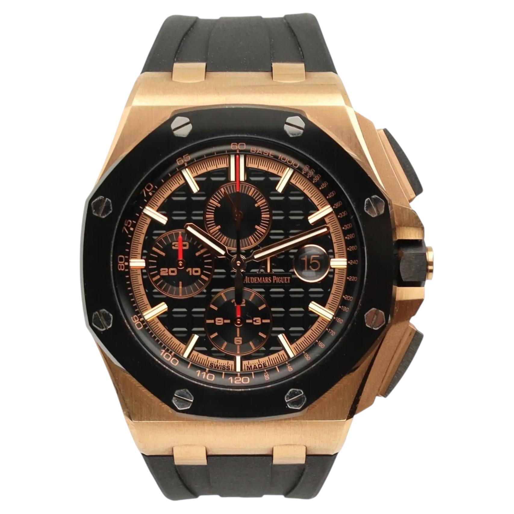 Audemars Piguet Royal Oak Offshore 26401RO.OO.A002CA.02 Rose Gold Watch B&P