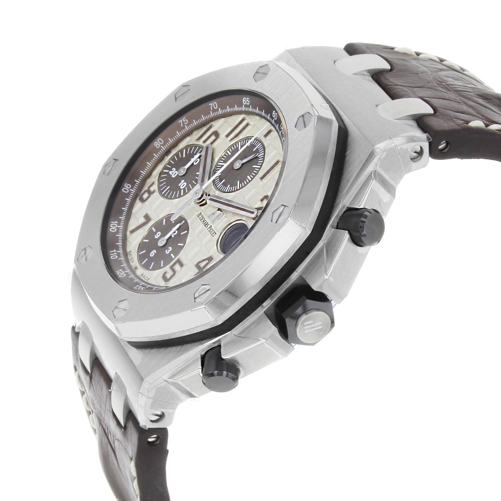 Audemars Piguet Royal Oak Offshore 26470ST.OO.A801CR.01 Steel Automatic Watch In Excellent Condition In New York, NY