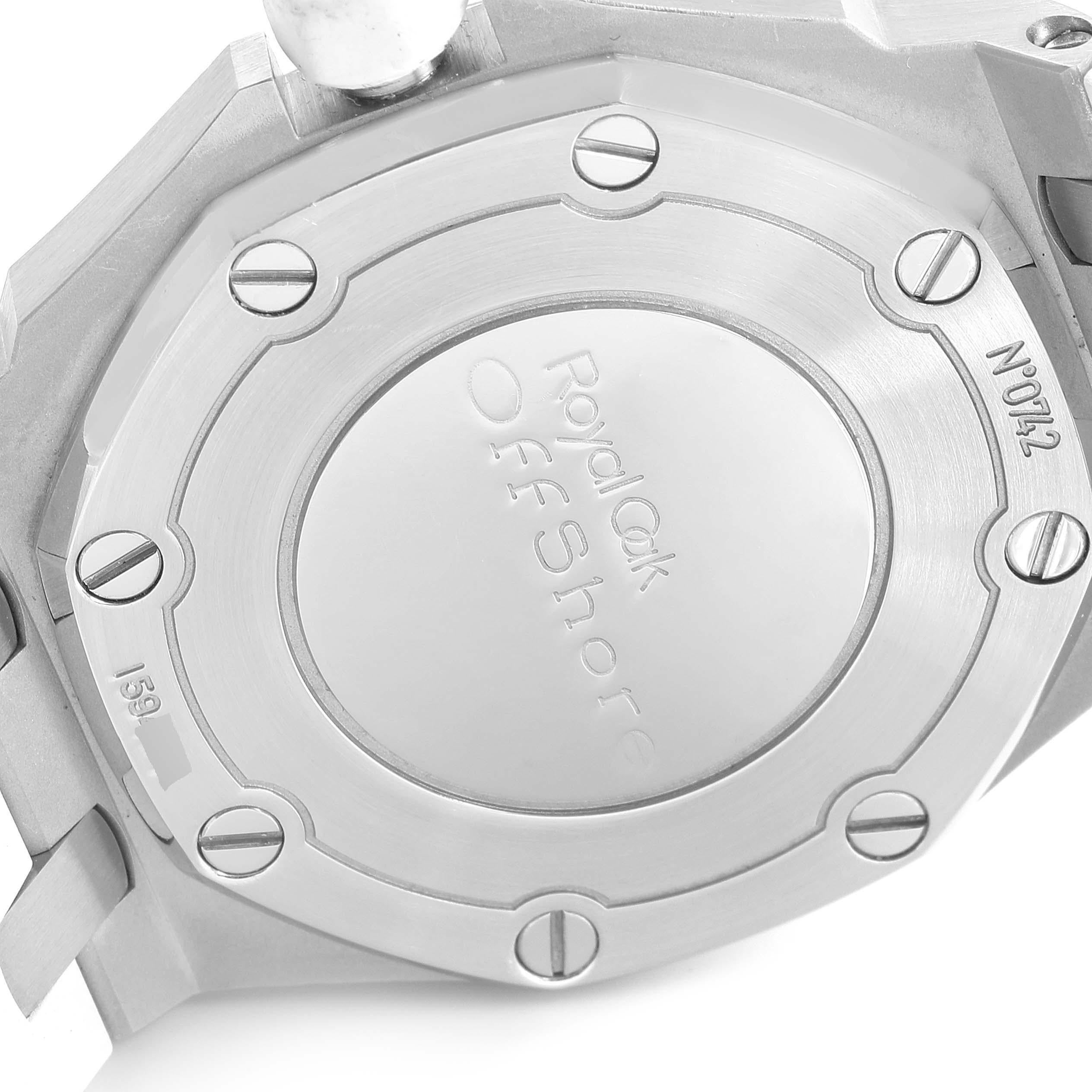 Audemars Piguet: Offshore-Diamant-Damenuhr 57175ST im Angebot 3